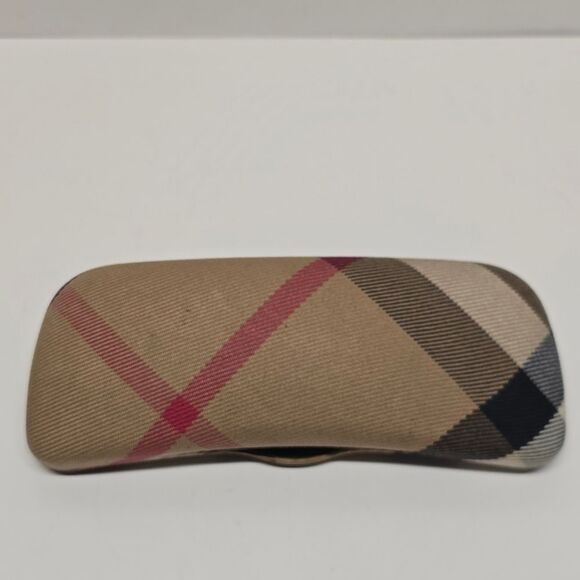 BURBERRY Nova Check Plaid Sunglasses Eyeglasses Case Only